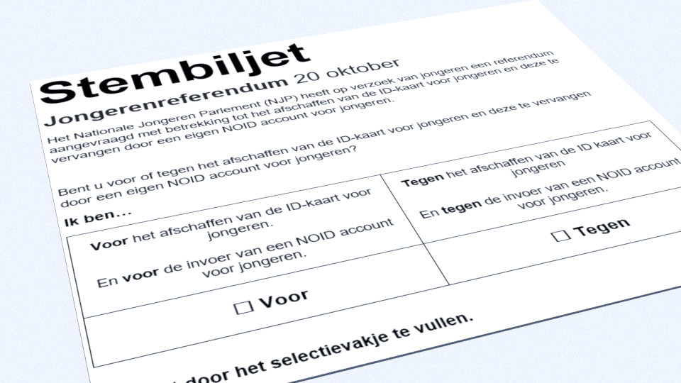 Jongerenreferendum komt er aan